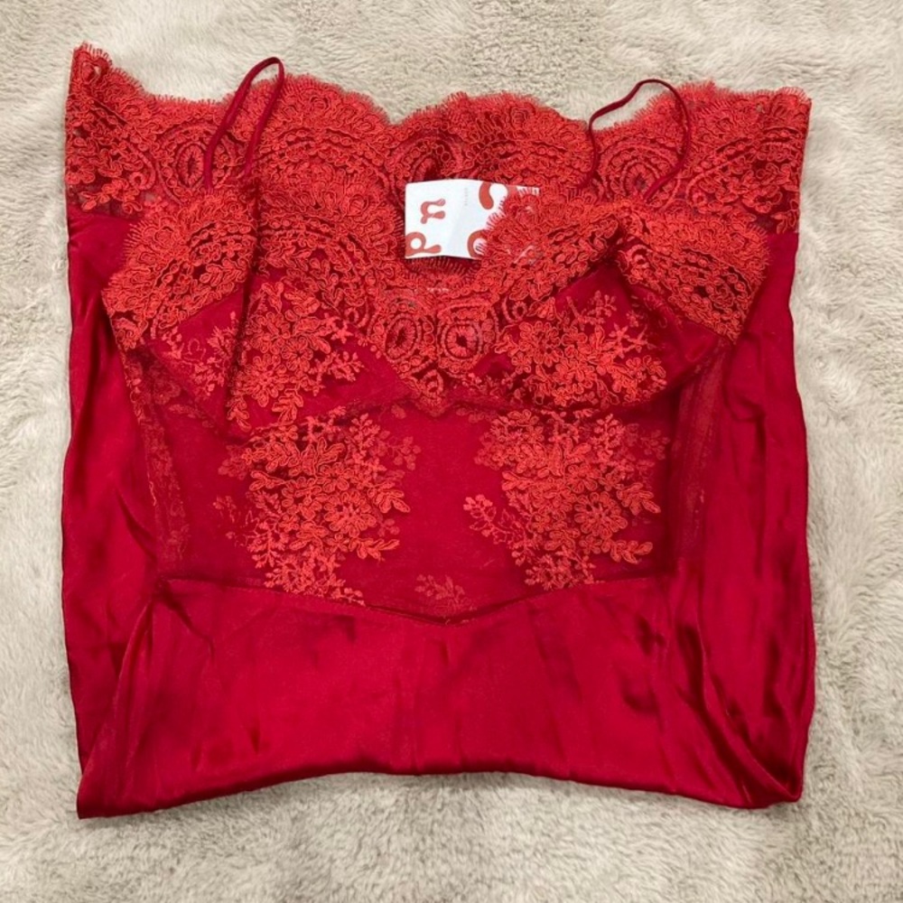Deadstock handmade silk and lace dresses